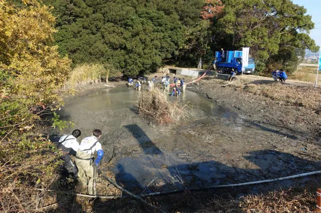 株式会社成田の建設現場の様子